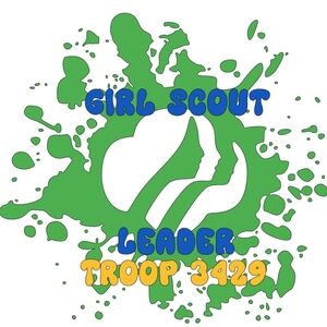 Girl Scout Leader Troop #### Graphic Tee Design - Green/Blue/Yellow